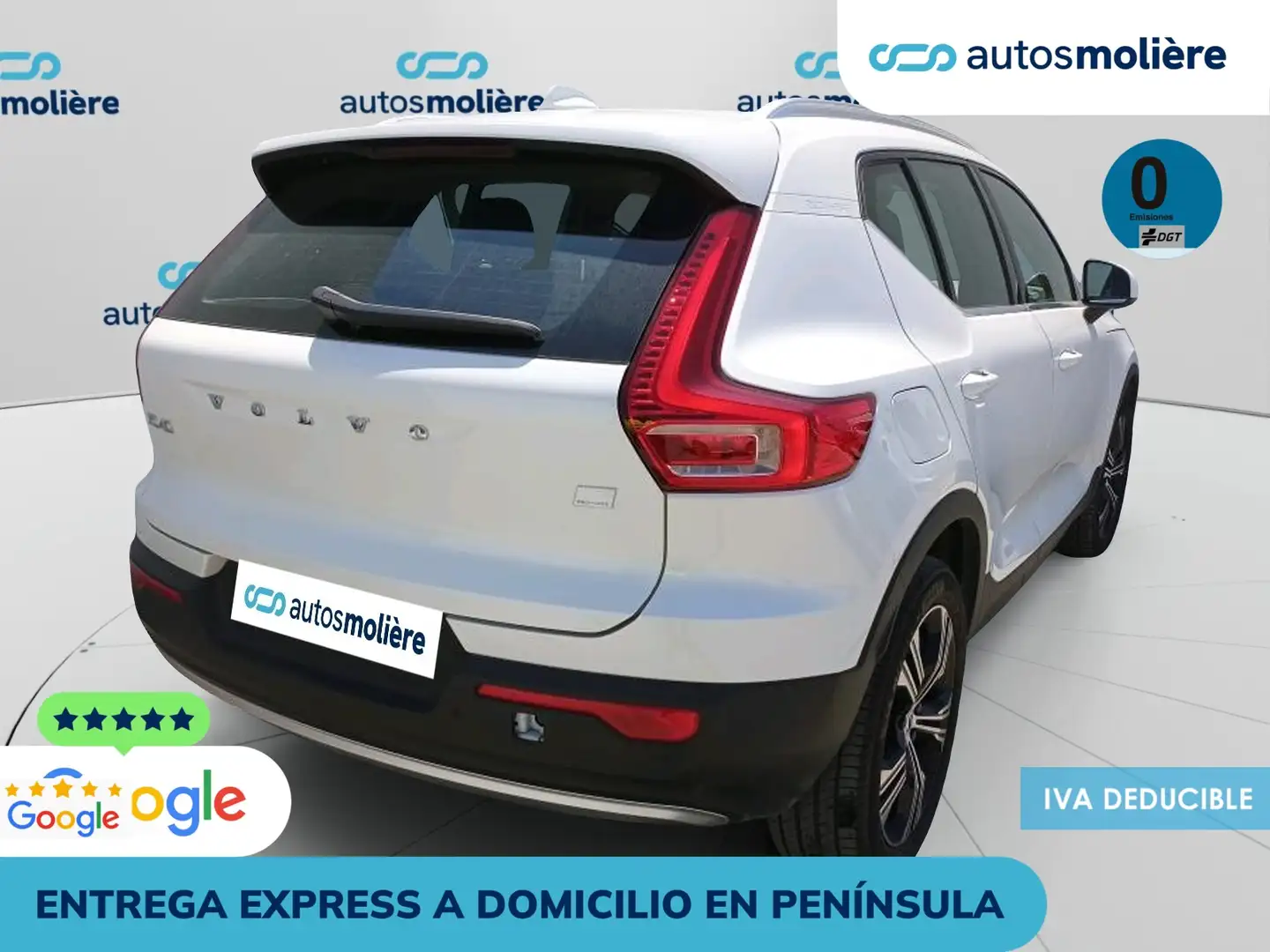 Volvo XC40 T5 Recharge Inscription Expression Aut. Blanco - 2