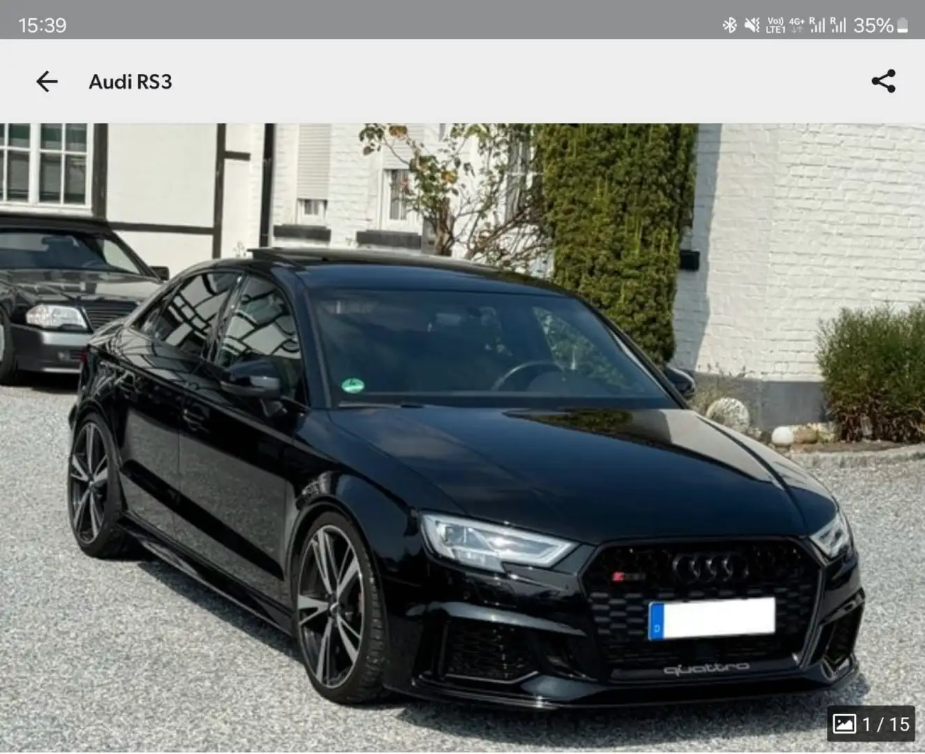 Audi RS3 Sportback 2.5 TFSI Quattro S tronic (EU6d-TEMP) - 1