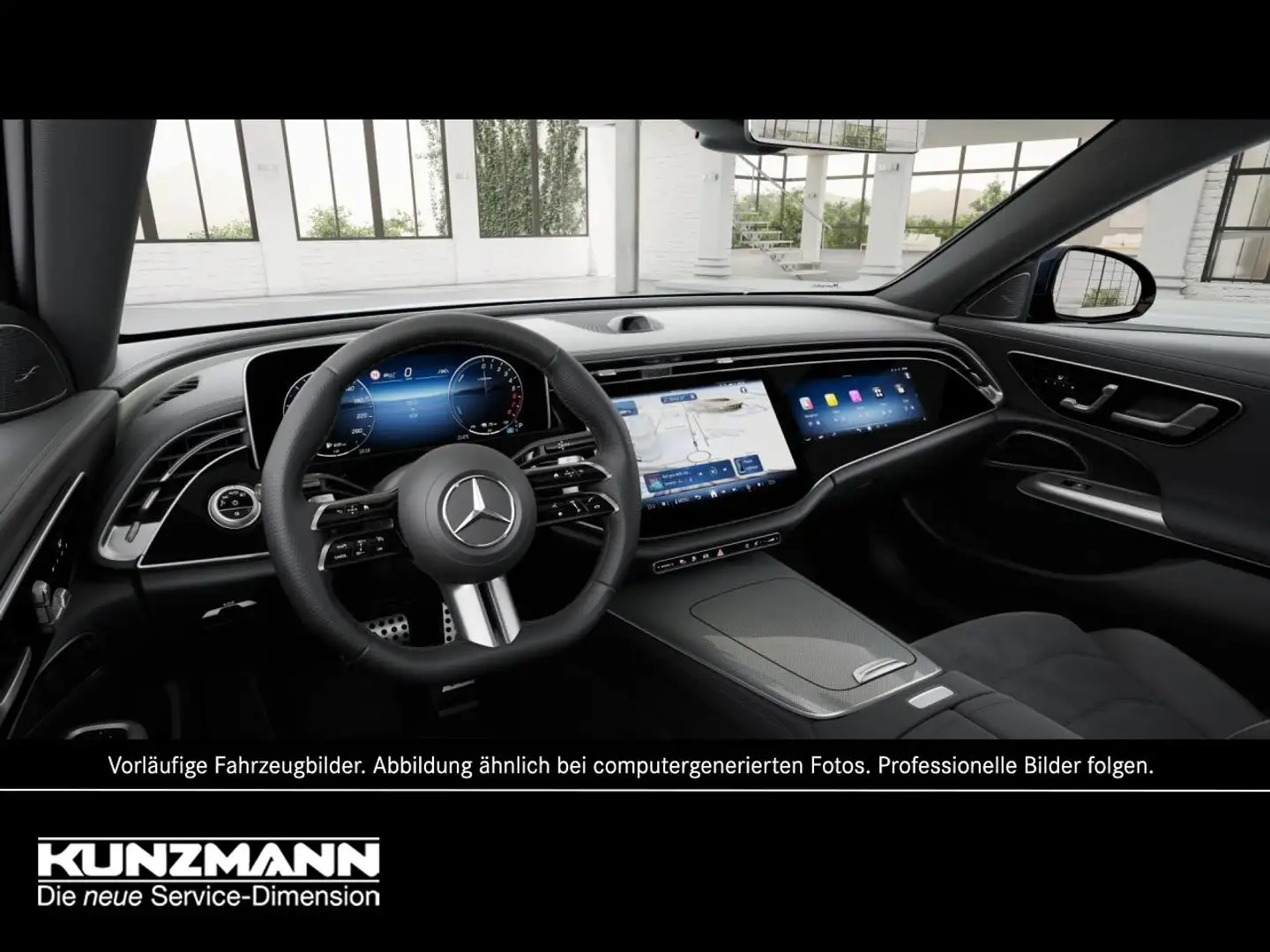 Mercedes-Benz E 400 e 4M AMG Panorama Burmester Memory 360° Blau - 2