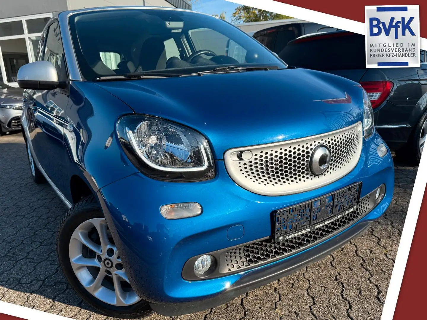 smart forFour forfour Basis 52kW Autzomatik, Passion, Shz, Blau - 1