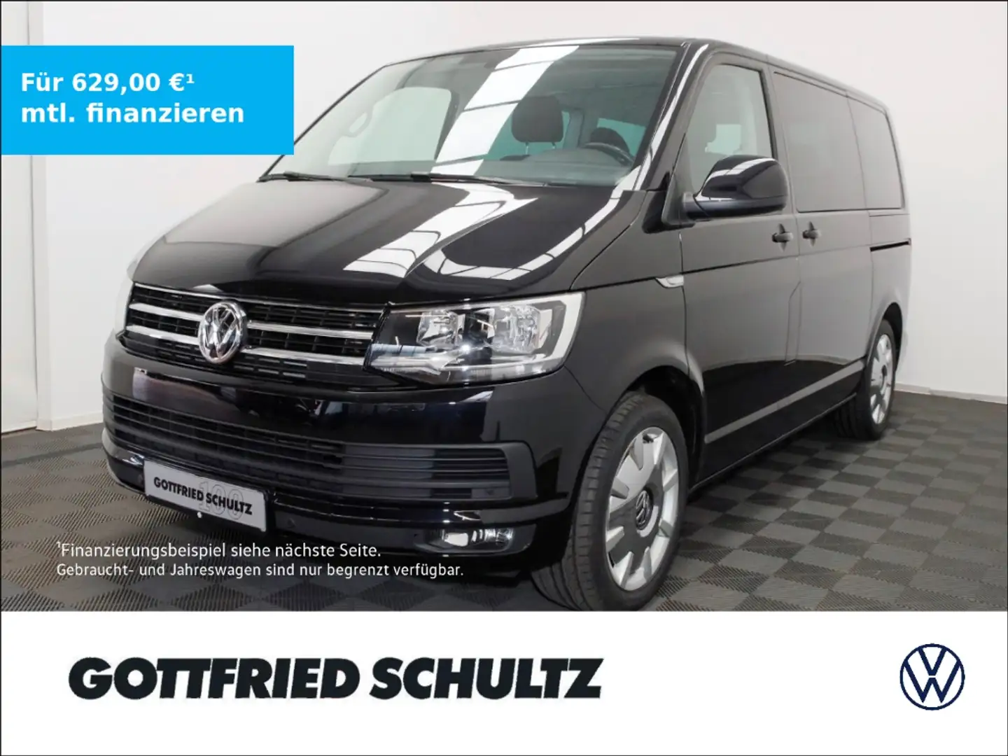 Volkswagen T6 Multivan 2.0 TSI Comfortline PDC   SHZ   AppConnect Zwart - 1