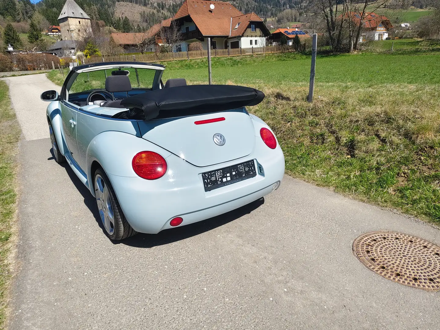 Volkswagen Beetle Beetle Cabriolet Leder 1,9 TDI Leder Weiß - 1