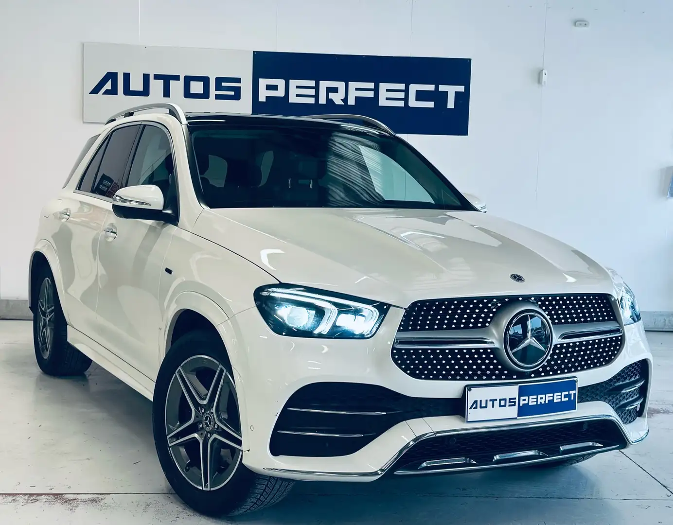 Mercedes-Benz GLE 350 De 4-Matic AMG LINE TOIT PANO SIEGE VENTILE FULL Blanc - 2