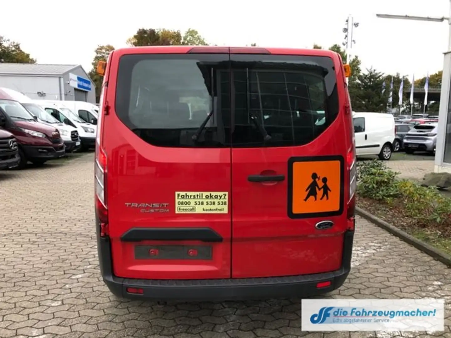 Ford Transit Custom 5093 Export Rouge - 2