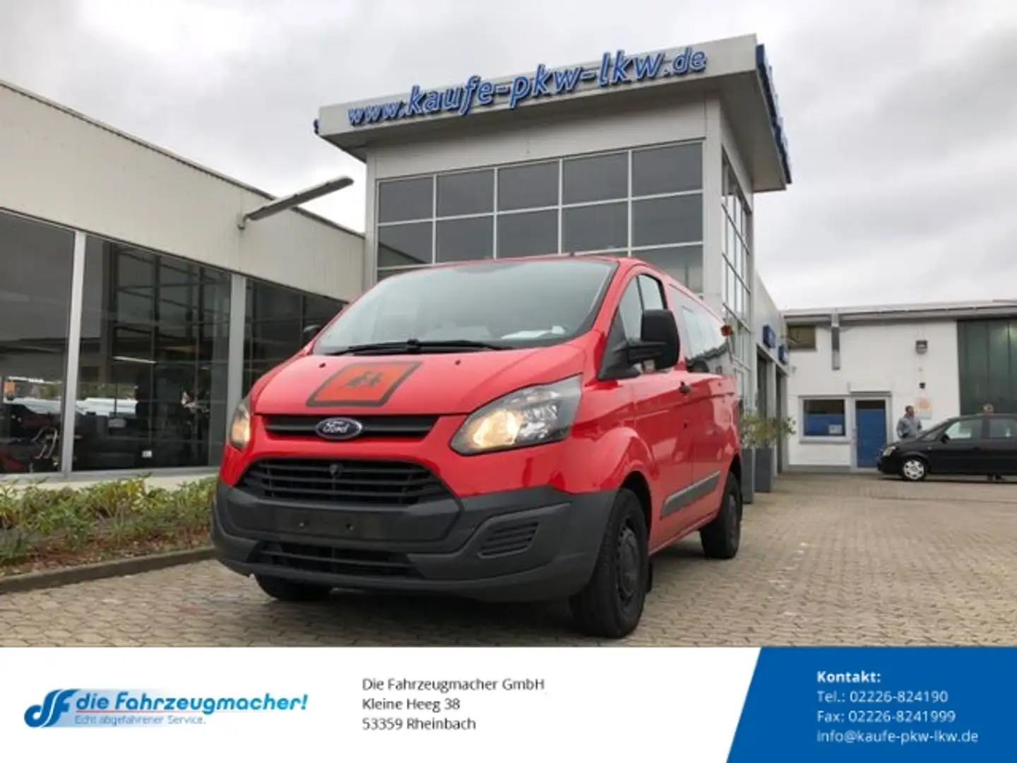 Ford Transit Custom 5093 Export Rouge - 1