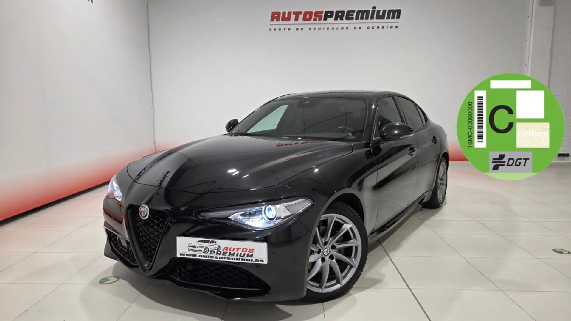 Alfa Romeo Giulia 2.2 Diesel Sprint Aut. 190 Negro - 1