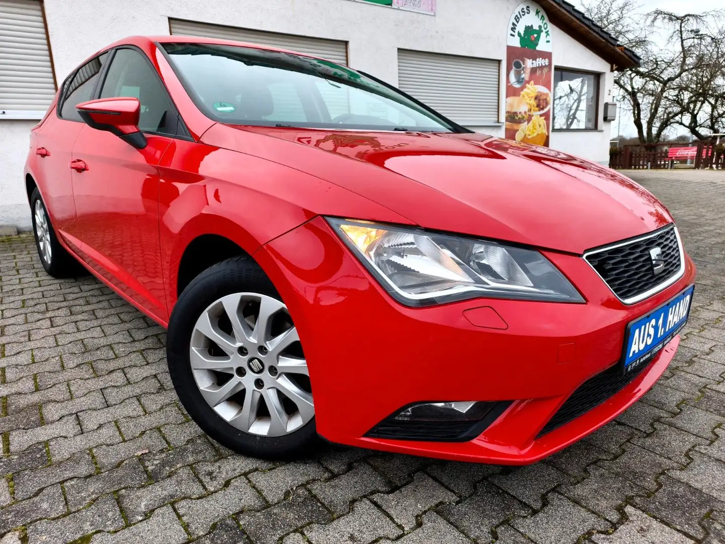SEAT Leon Style, 1Hand, KLIMA, PDC, TÜV bis 05/2027 Rot - 1