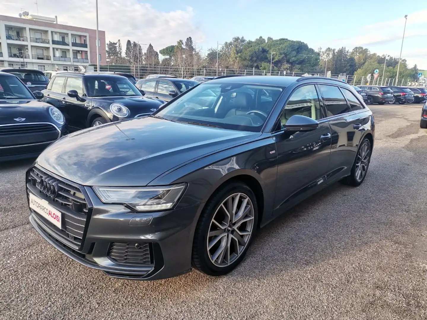 Audi A6 Avant 40 2.0 TDI mhev S-LINE X3 Sport s-tronic Grigio - 1
