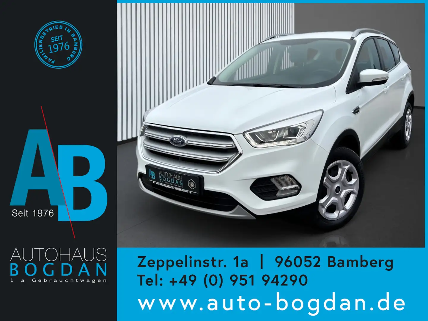Ford Kuga Cool & Connect 4x4 Navi*Tempomat*PDC*SHZ Weiß - 1