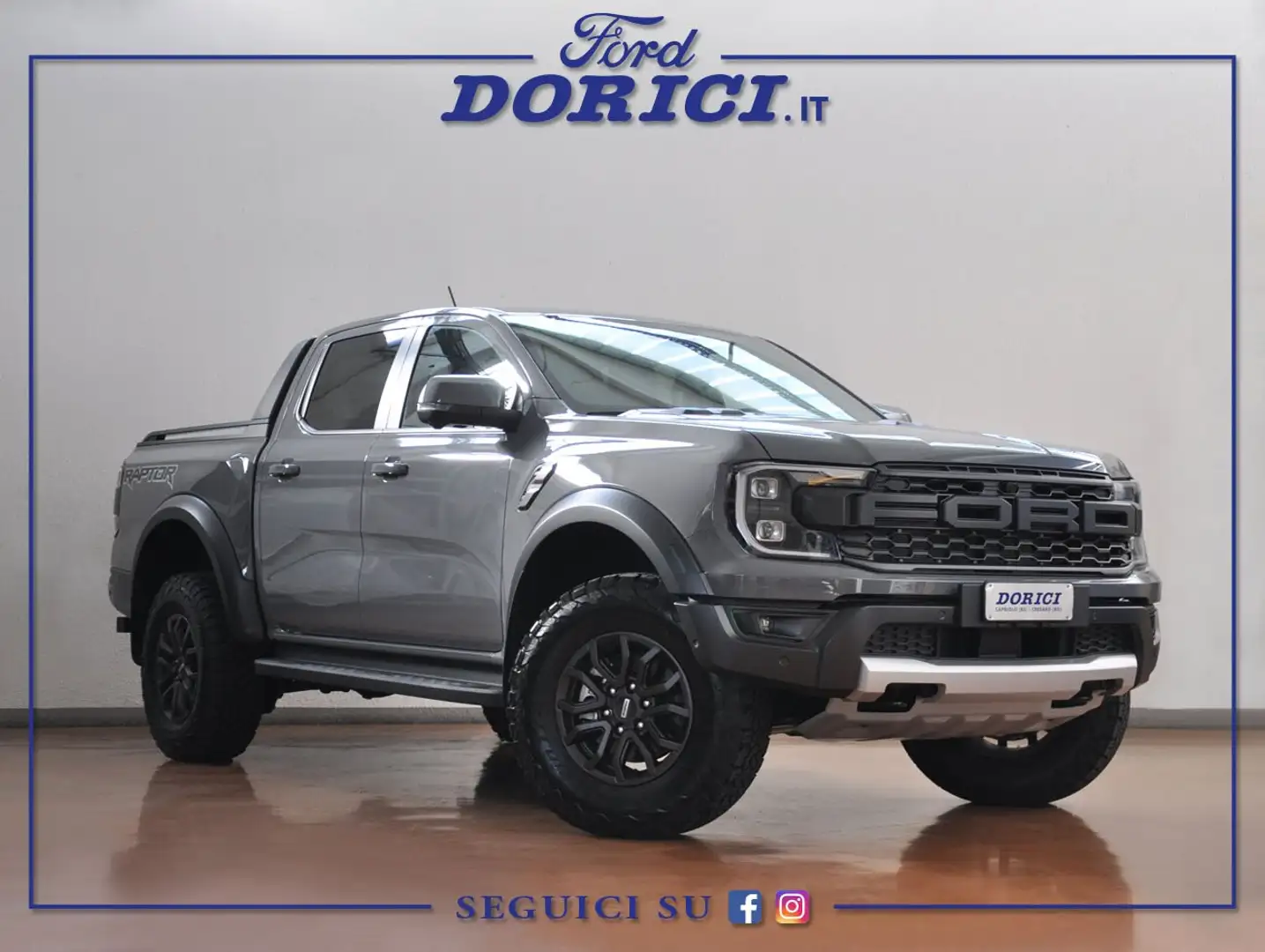 Ford Ranger Raptor 2.0 Ecoblue 210Cv + IVA Šedá - 1