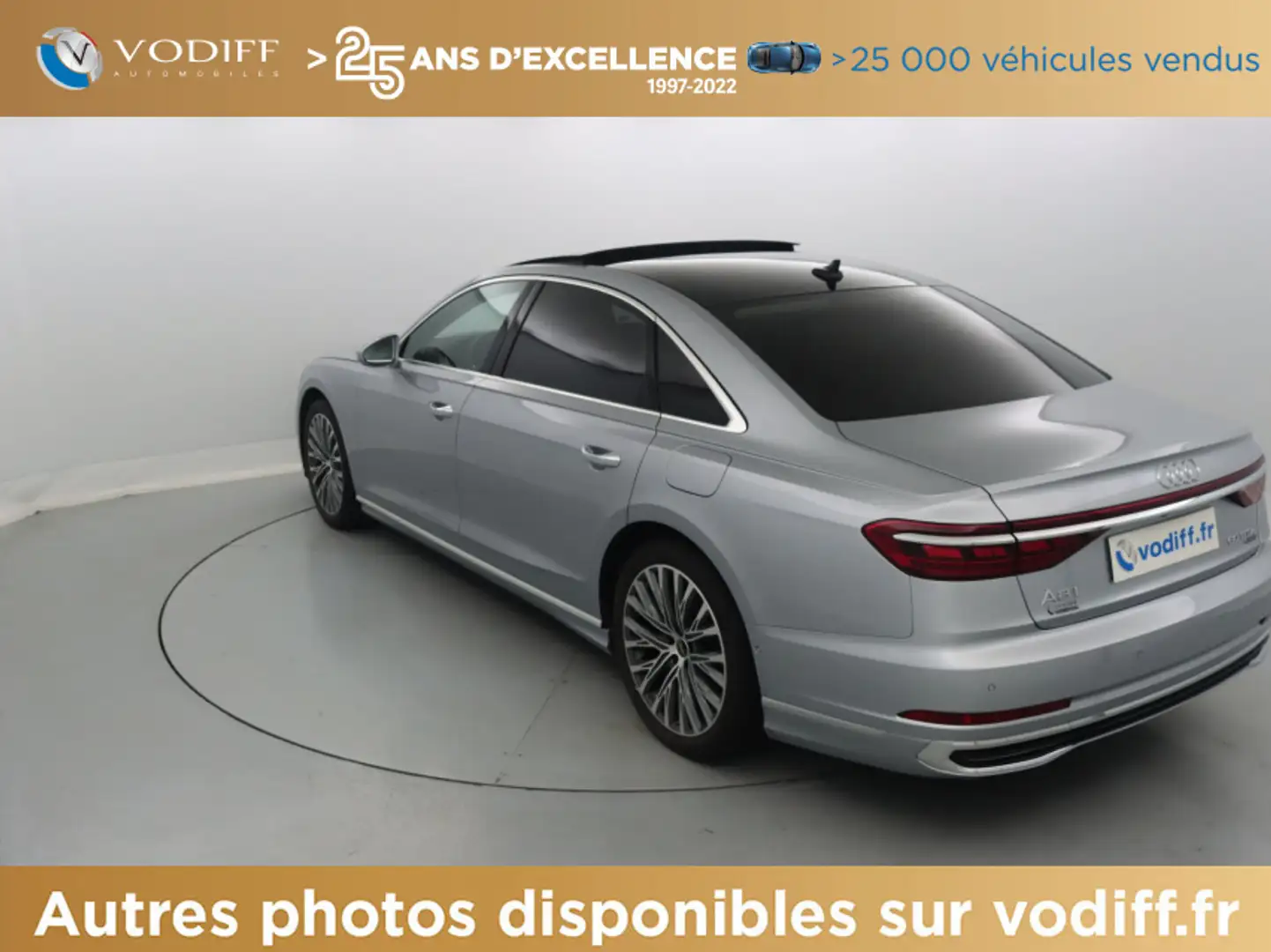 Audi A8 L 60 TFSIe 462 CV QUATTRO TIPTRONIC Argent - 2