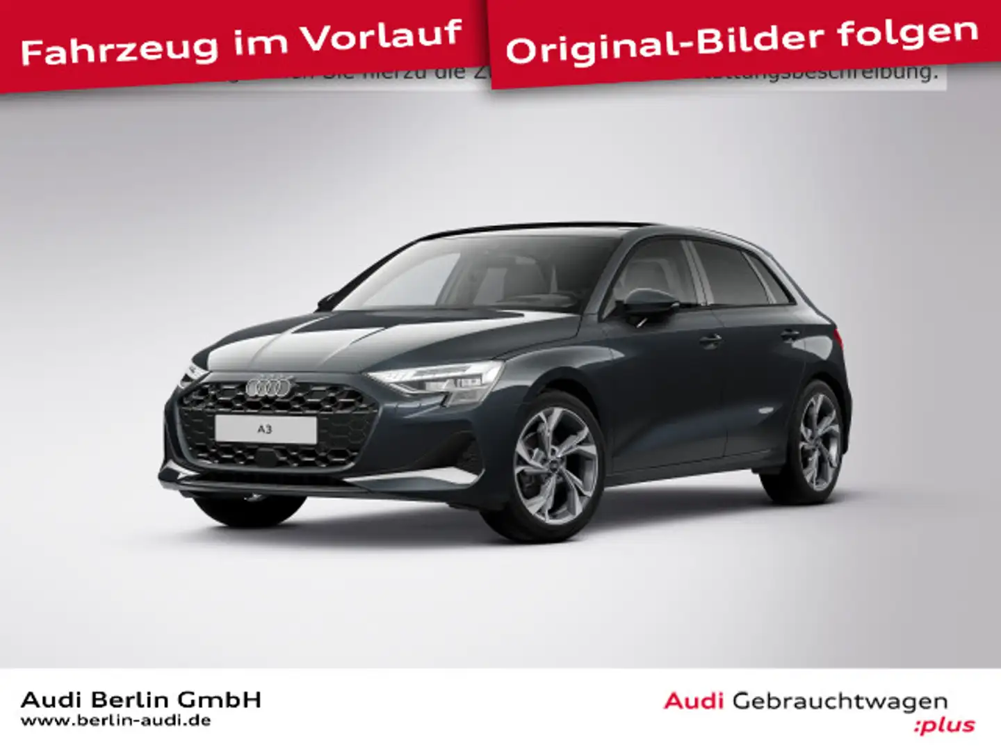 Audi A3 Advanced 30 TFSI S tr. Gris - 1