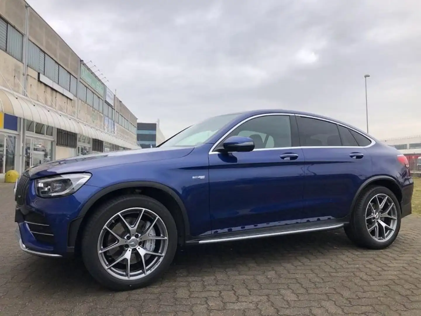 Mercedes-Benz GLC 43 AMG GLC 43 AMG 4Matic Coupé Tetto Camera 360° Led Bur Blu/Azzurro - 1