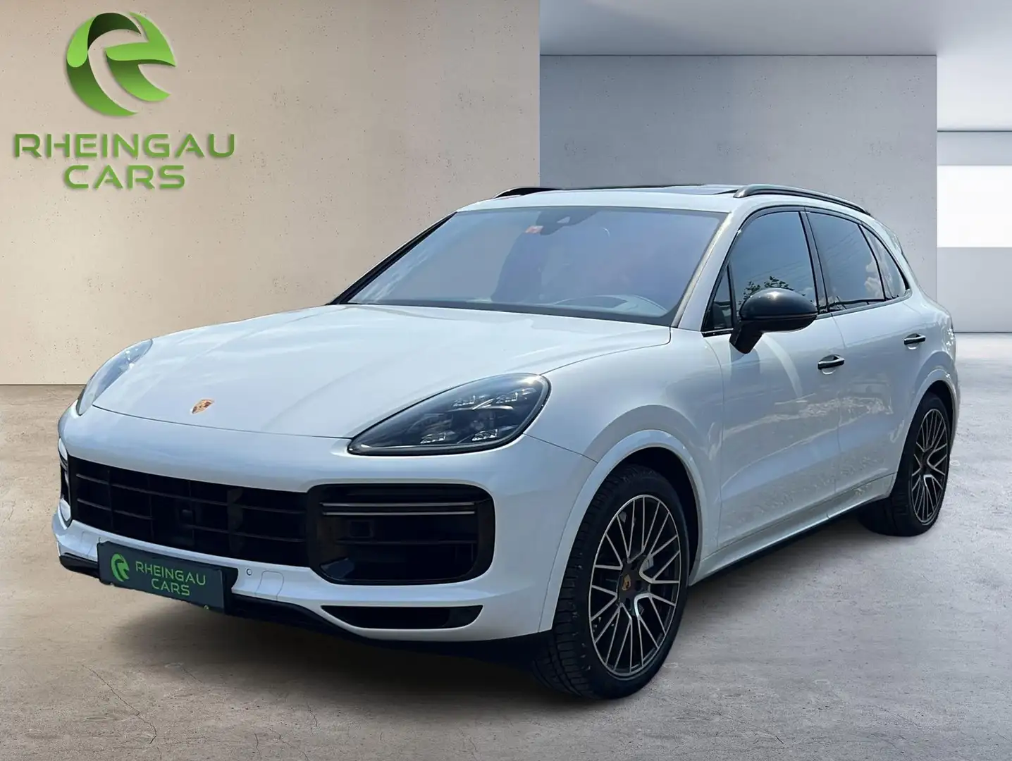 Porsche Cayenne Turbo SPORT-CHRONO PANO HUD ACC MATRIX Weiß - 1