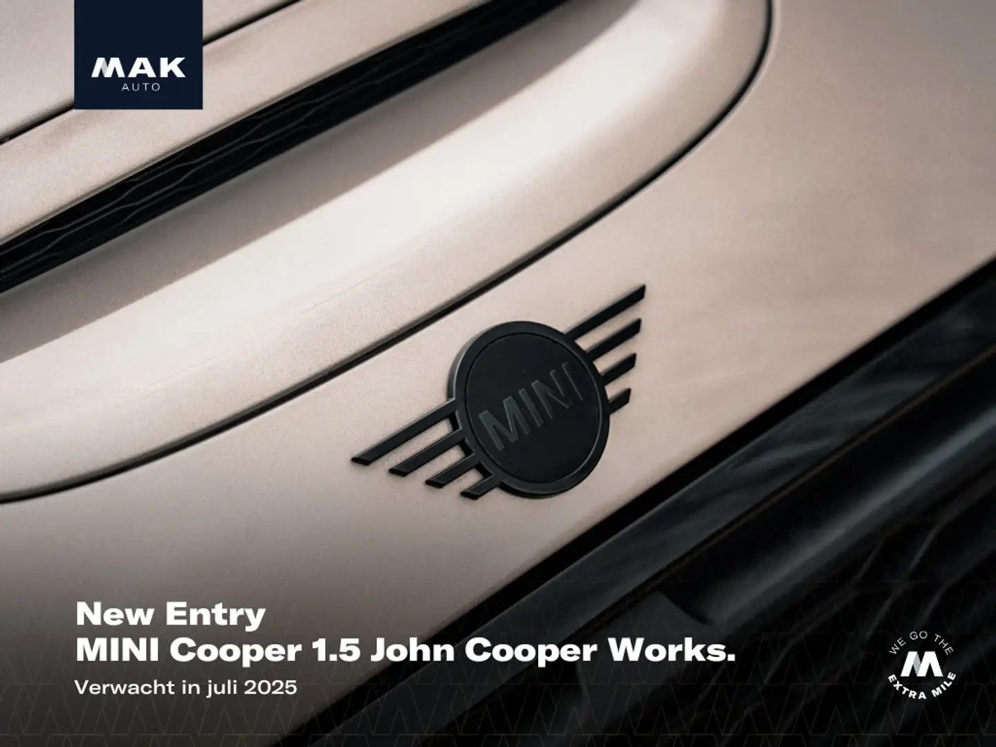 MINI John Cooper Works 1.5 Cooper JCW pakket, 17", pano, carbon, LED-kopl Rood - 1