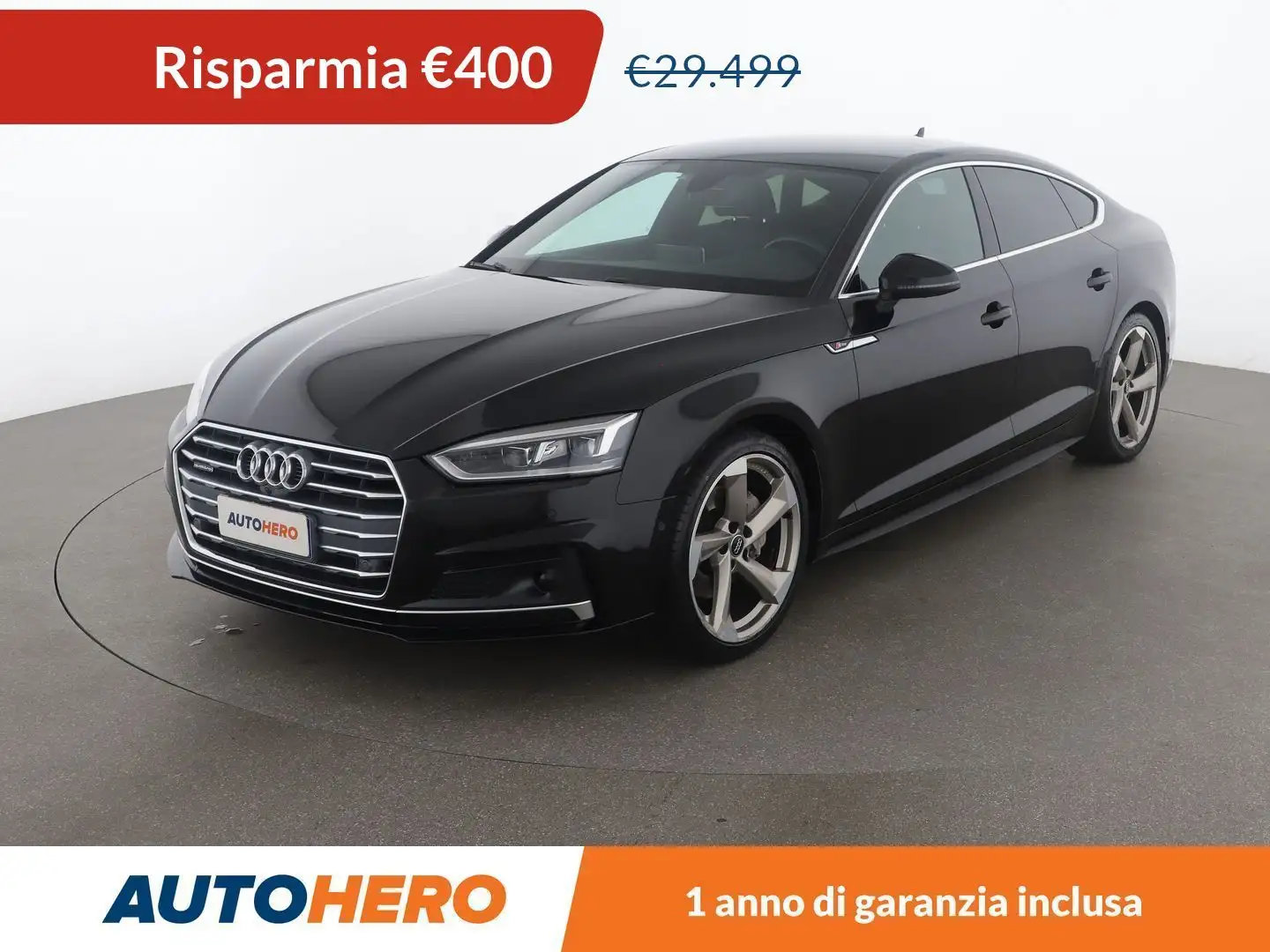 Audi A5 2.0 TDI Business Sport  190 CV S tronic quattro Nero - 1