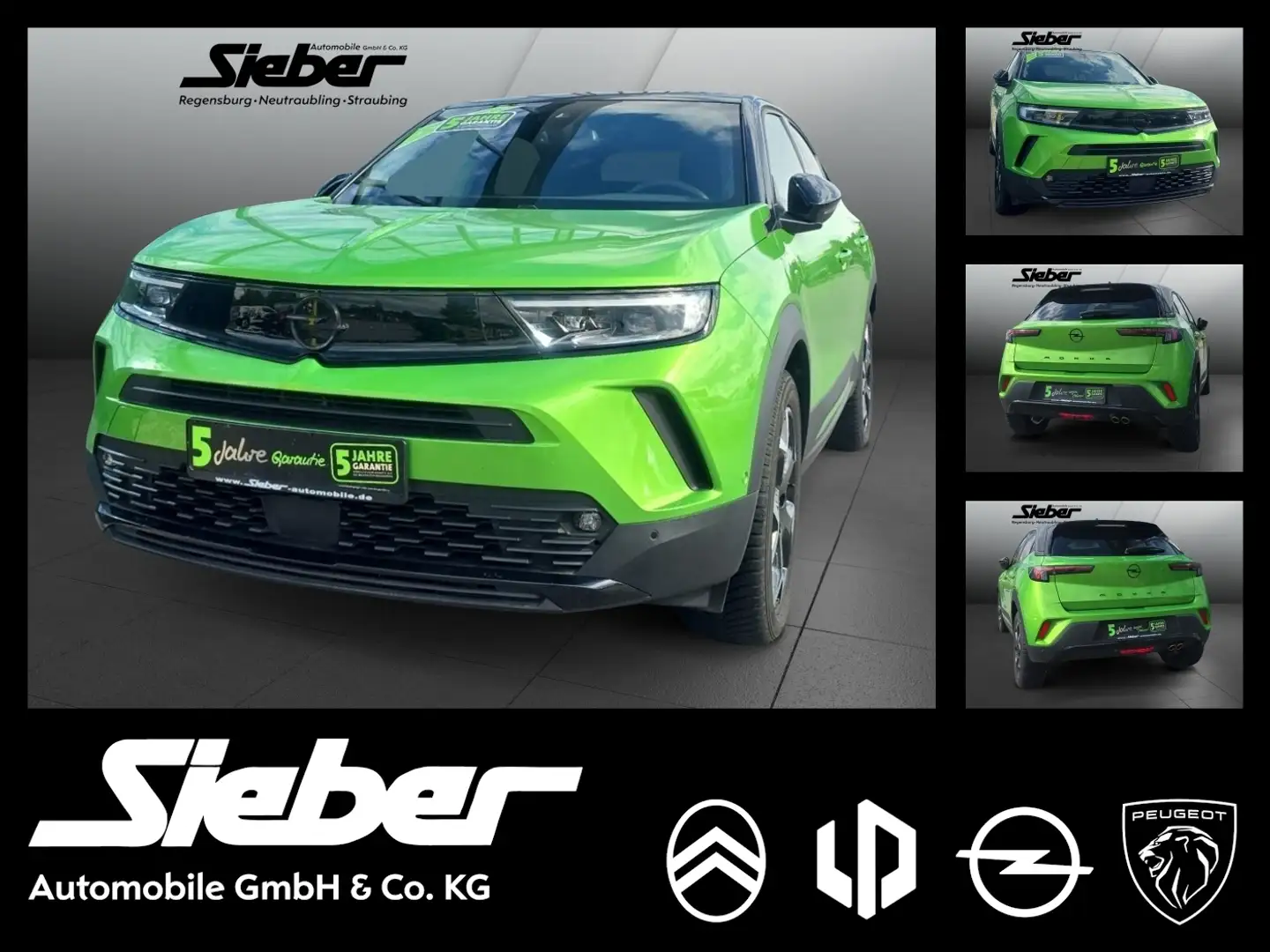 Opel Mokka 1.2 Turbo Ultimate **MATRIX*ALCANTARA** Groen - 1