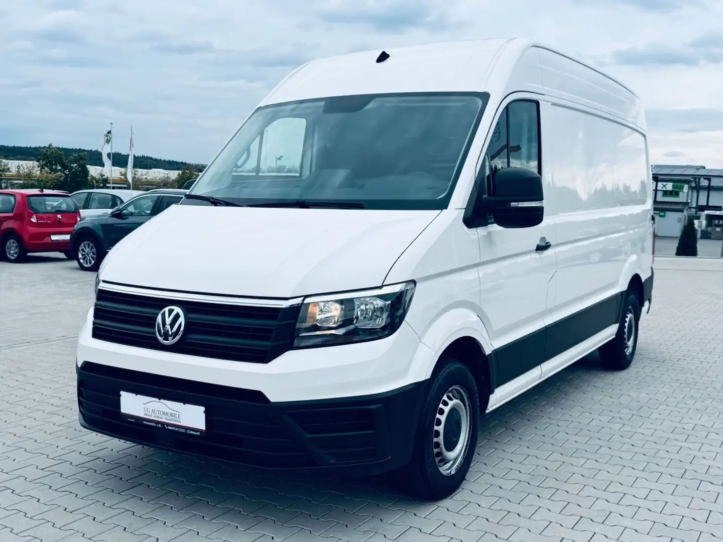 Volkswagen Crafter Kasten Kasten 35 mittellang Hochdach FWD Blanc - 1