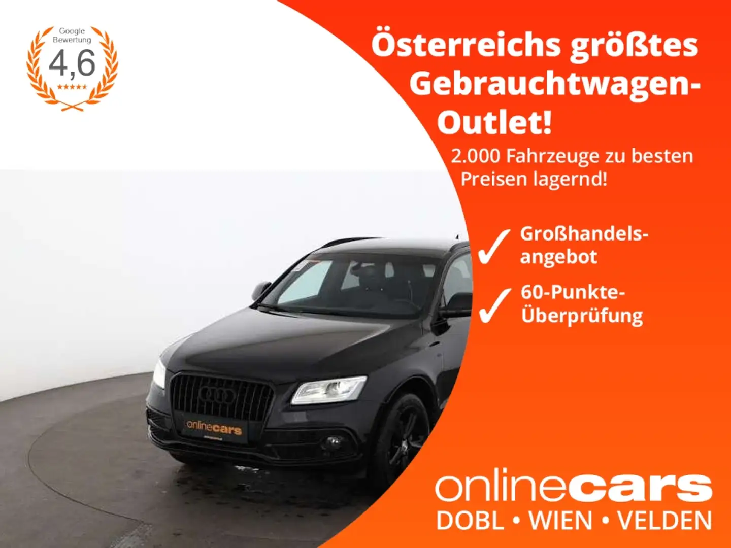 Audi Q5 2.0 TDI quattro XENON LEDER NAVI SITZHZG TEMP Noir - 1