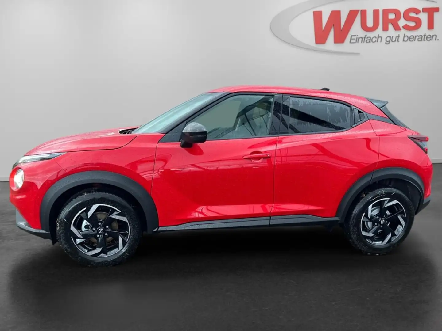 Nissan Juke ⚡️SONDERMODEL Aktion N-STYLE 1.0 DIG-T Klima LED-S Rot - 1