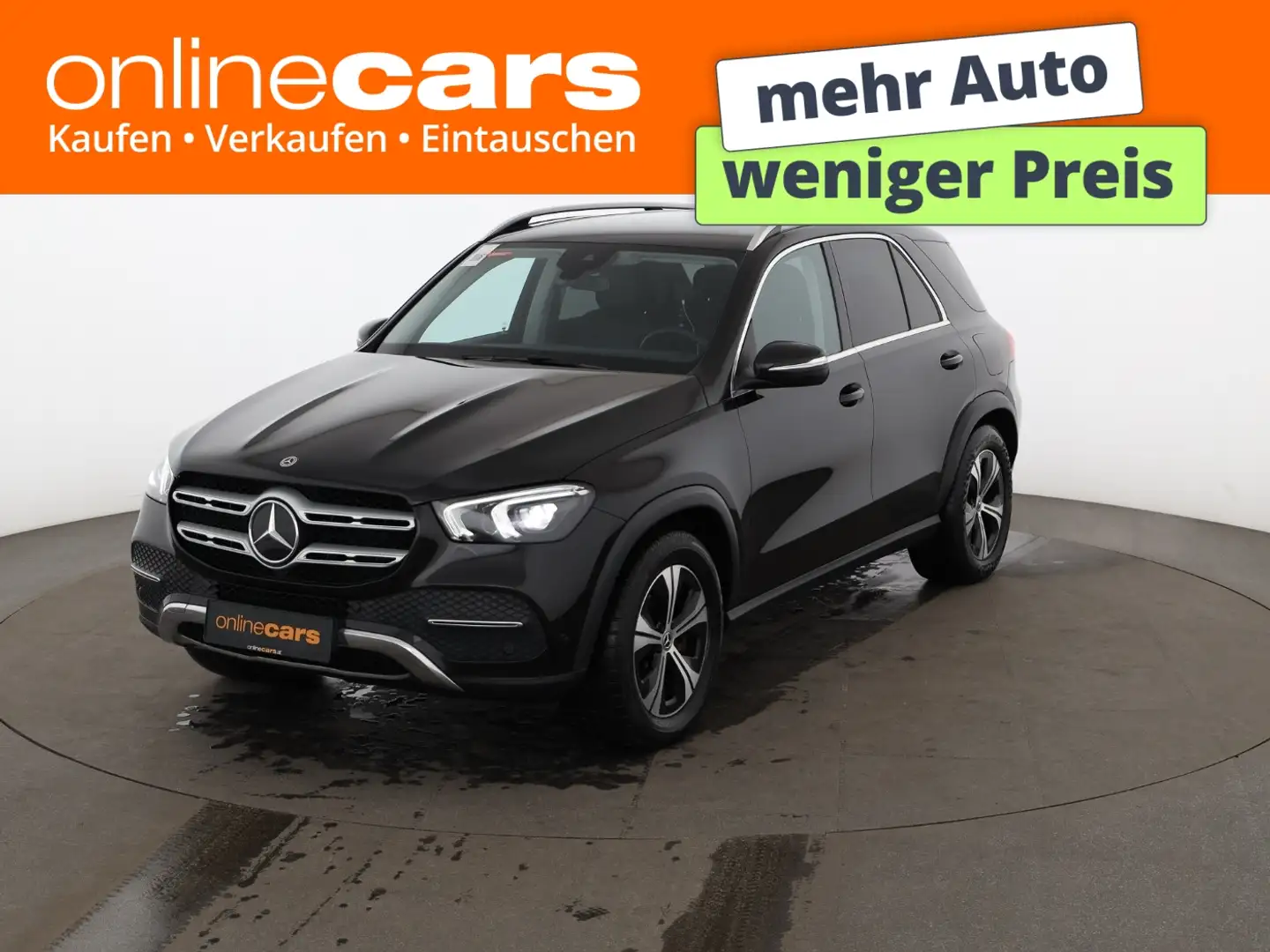 Mercedes-Benz GLE 350 de 4Matic Aut LED NAVI LEDER R-CAM ASSIST Schwarz - 1