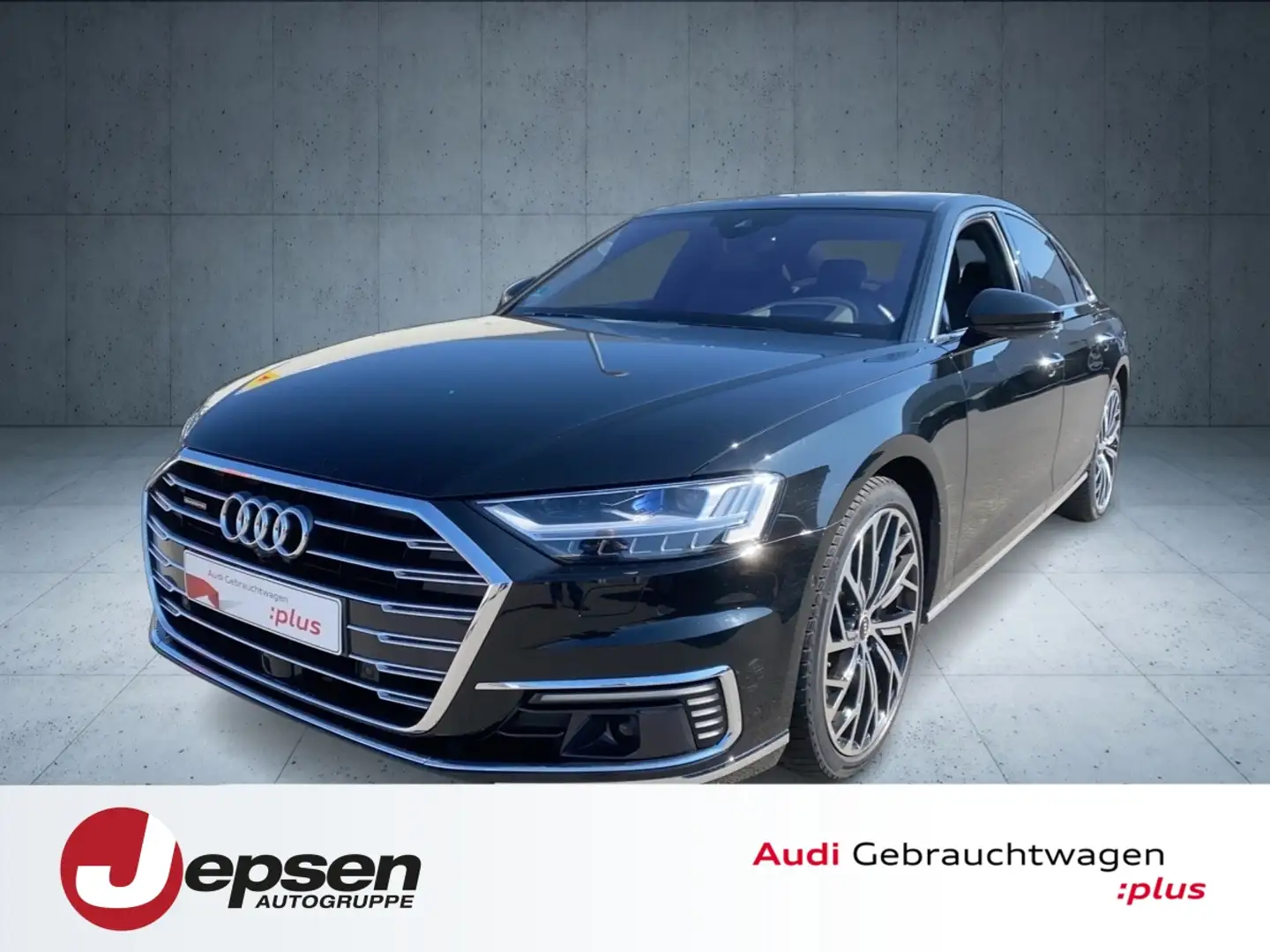 Audi A8 60 TFSI e qu tiptr Laser N-Sicht PANO HUD 21` Noir - 1