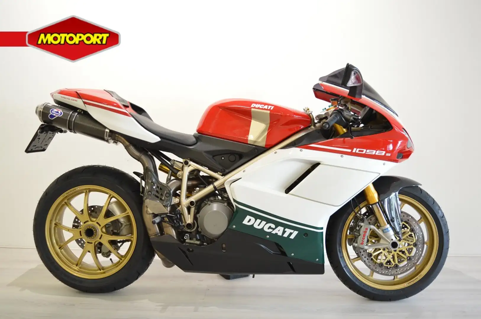 Ducati 1098 S TRICOLORE Zwart - 1