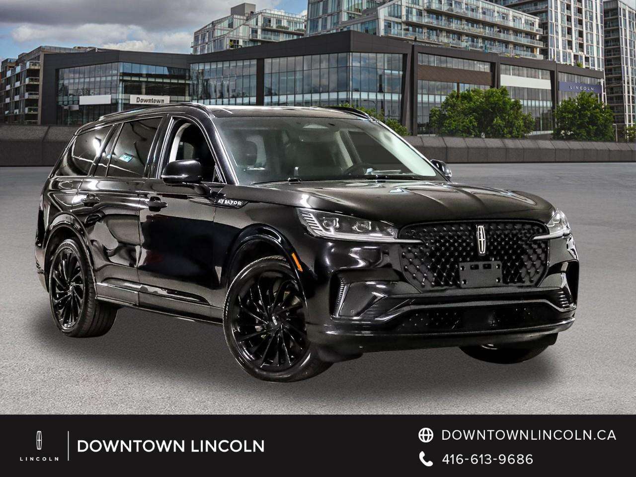2025 Lincoln Aviator Reserve AWD | BLACK INTERIOR | JET PACKAGE