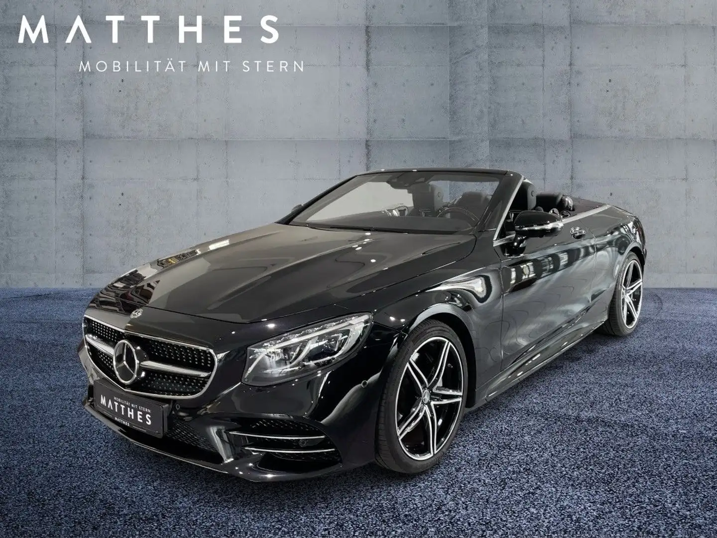 Mercedes-Benz S 560 AMG Line Cabrio/Burm/360°/Nachtsicht Black - 1