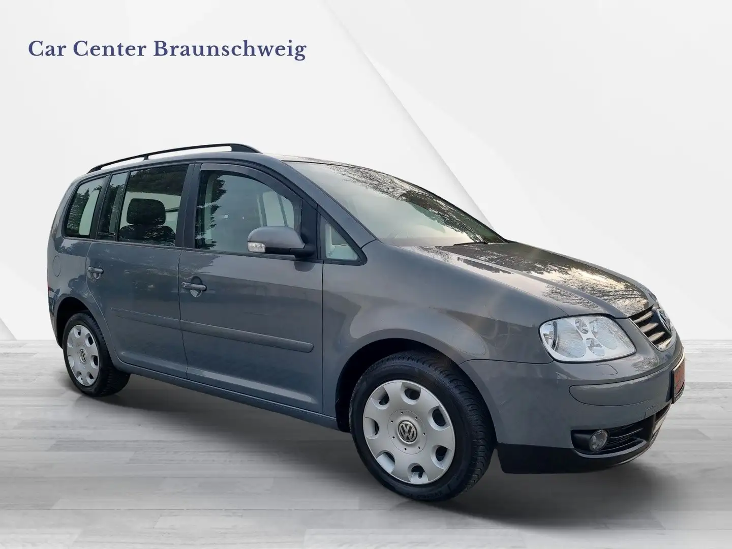 Volkswagen Touran 1.9 TDI DSG Highline+Temp+PDC Gris - 2