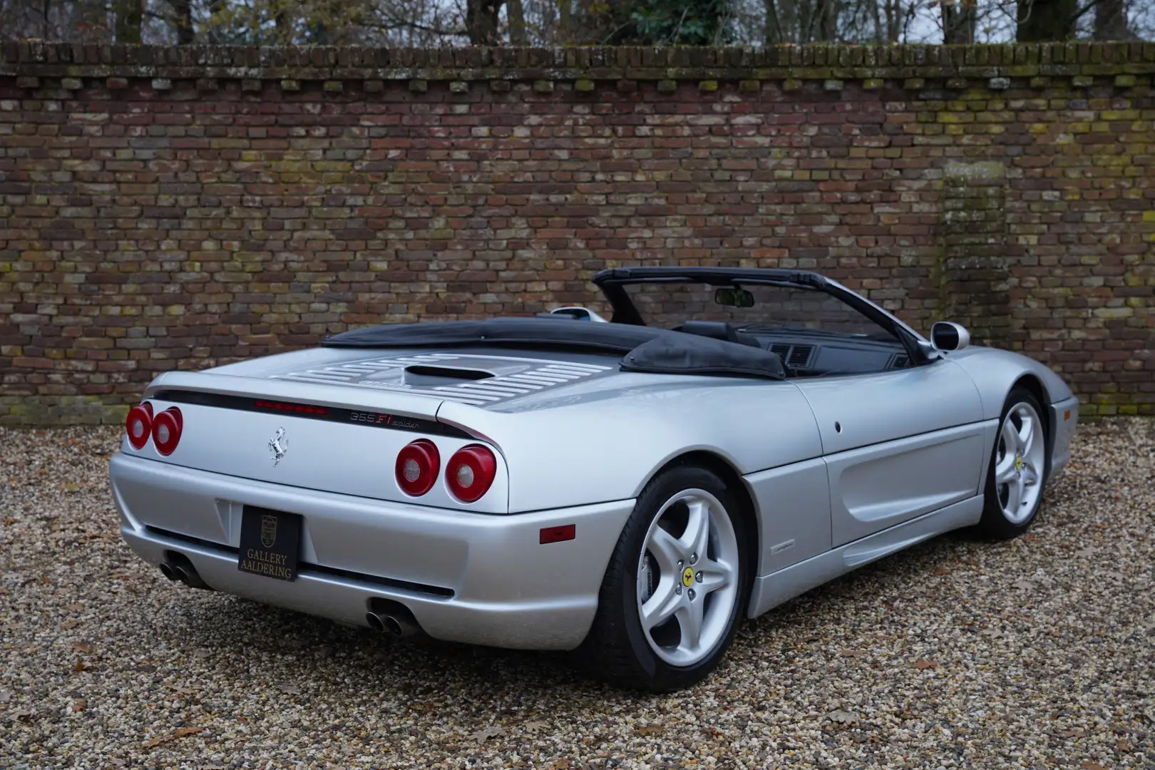 Ferrari F355 Spider F1 Low-Mileage, 12.675 miles by first owner Argent - 2