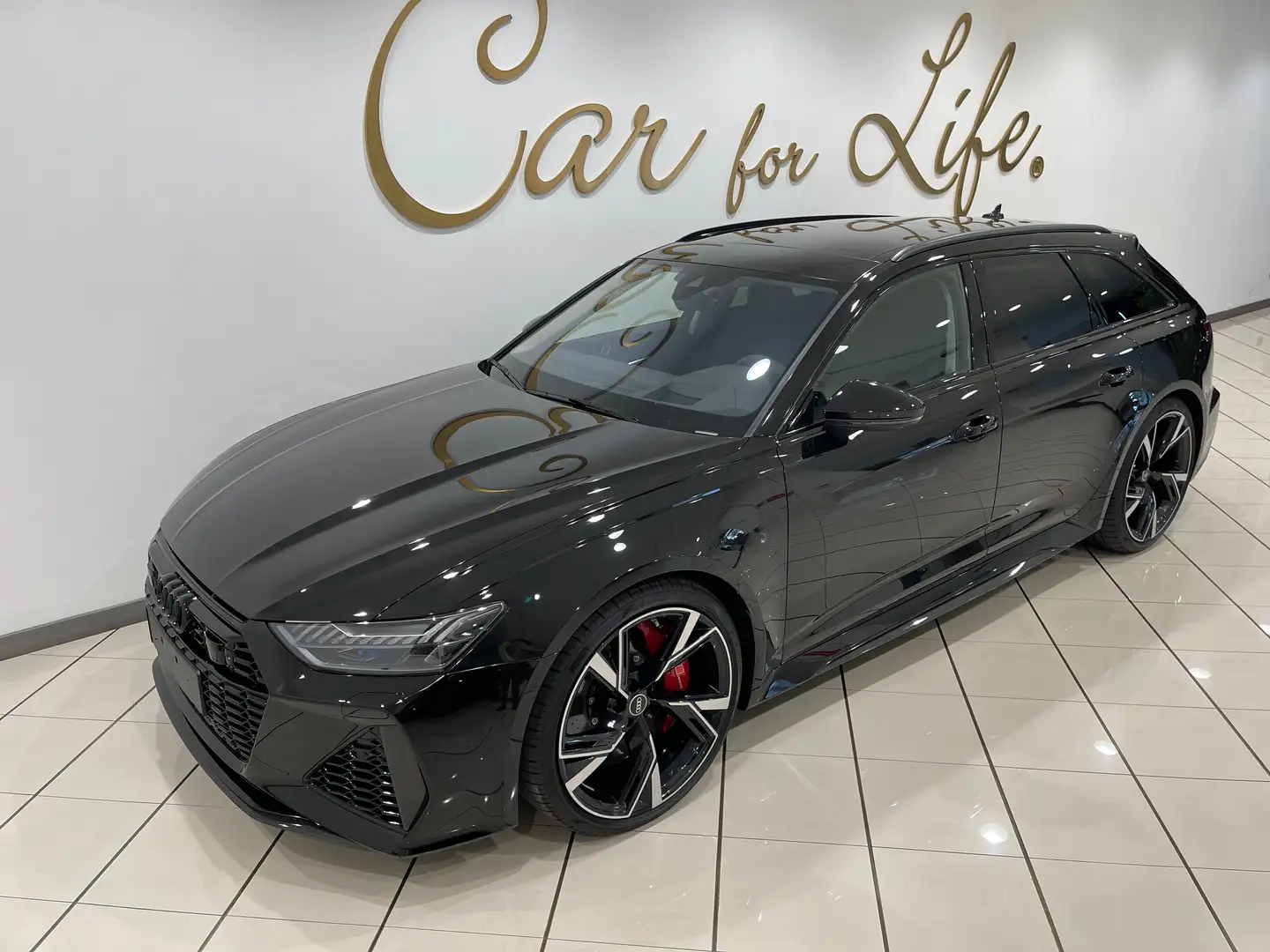 Audi RS6 Avant 4.0 TFSI Dynamic Plus IVA ESPOSTA Schwarz - 2