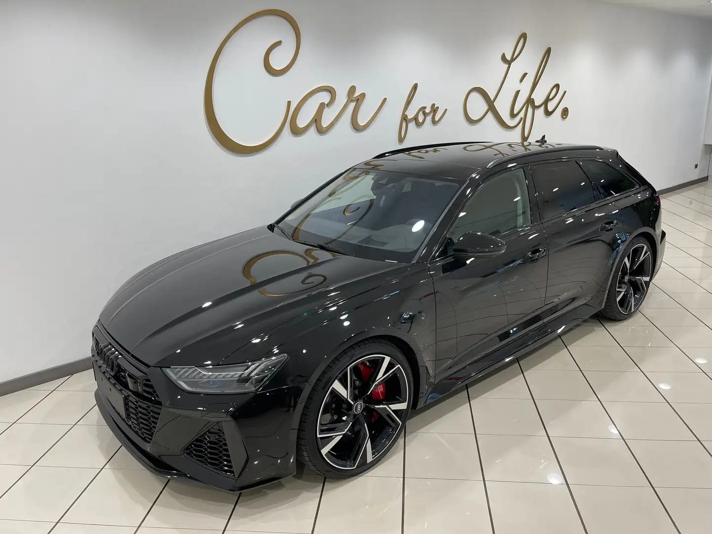 Audi RS6 Avant 4.0 TFSI Dynamic Plus IVA ESPOSTA Schwarz - 1