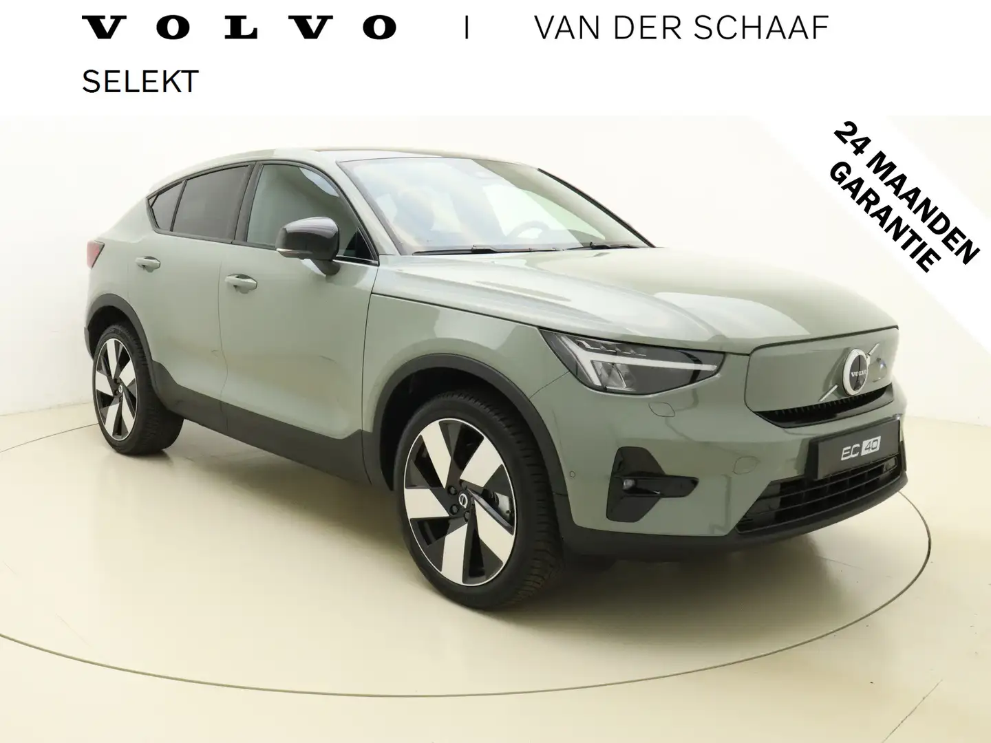 Volvo C40 Extended Range Ultimate 82 kWh / 500 km! / 20'' / Green - 1