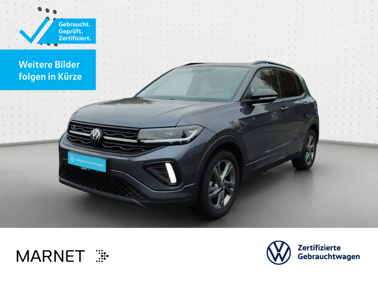 Volkswagen T-Cross 1.5 TSI DSG R-LINE*BLACK-STYLE*IQ.LIGHT* Gris - 1