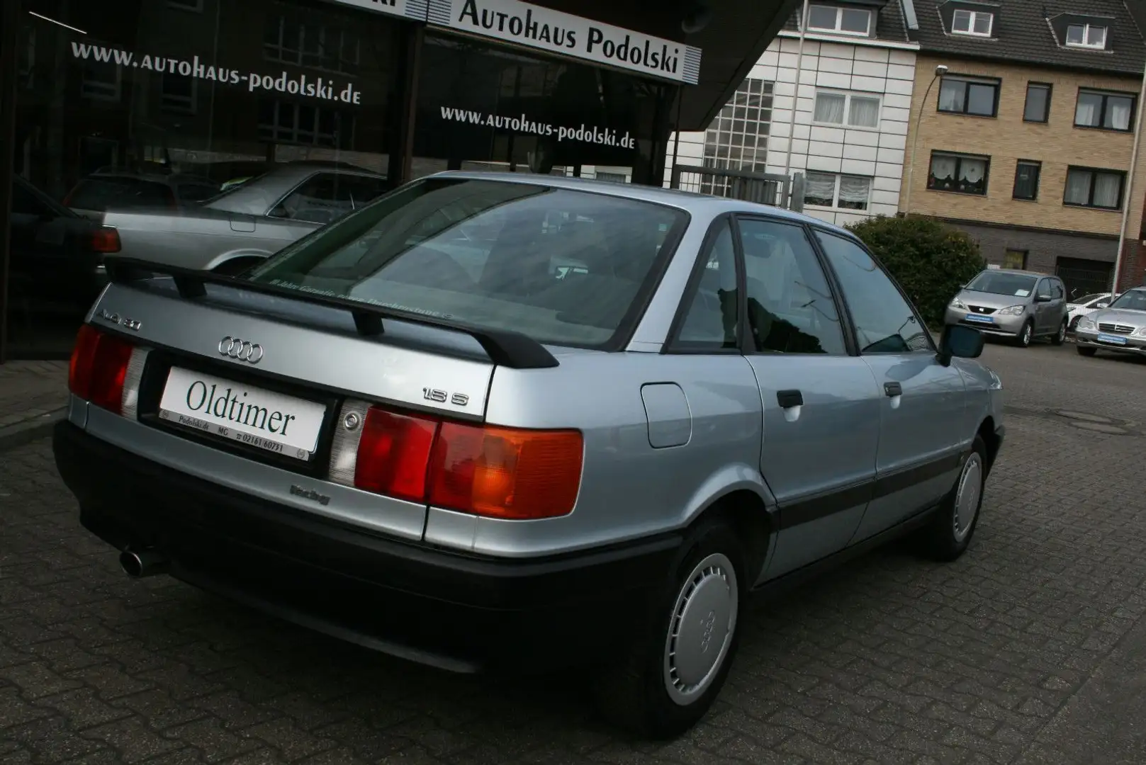 Audi 80 1,8 S | Oldtimer | H-Kenz.|SSD | ZV | Servo | Blau - 2