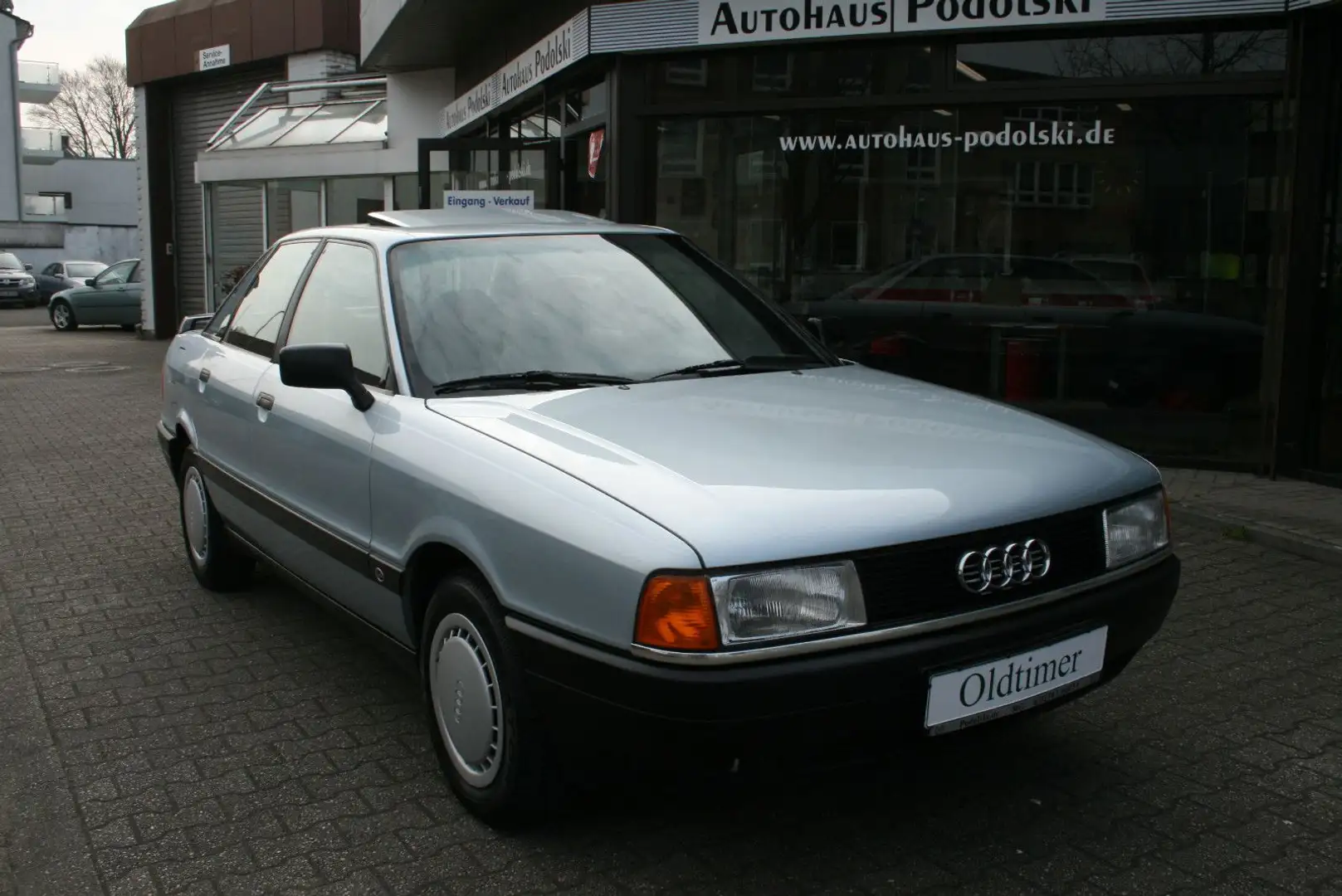 Audi 80 1,8 S | Oldtimer | H-Kenz.|SSD | ZV | Servo | Blau - 1
