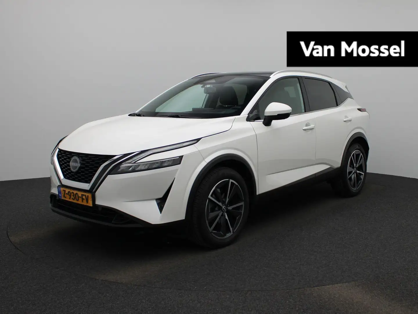 Nissan Qashqai 1.3 MHEV Xtronic Tekna | Automaat | Panorama-dak | Wit - 1