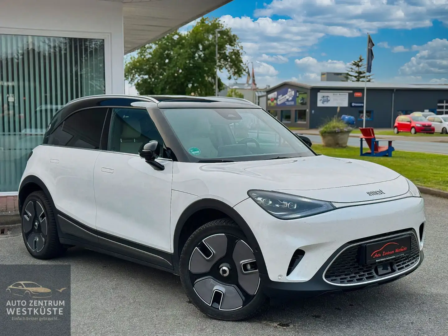 smart #1 Premium AHK TowHitch BEATS PANO 360° HeadUP Weiß - 1