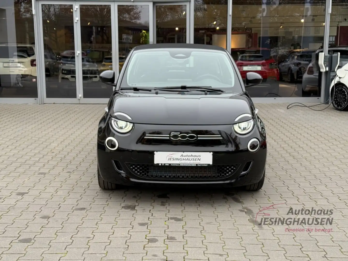 Fiat 500e RED+LED+PDC+Rückfahrkam.+Sitzheiz. Negro - 2