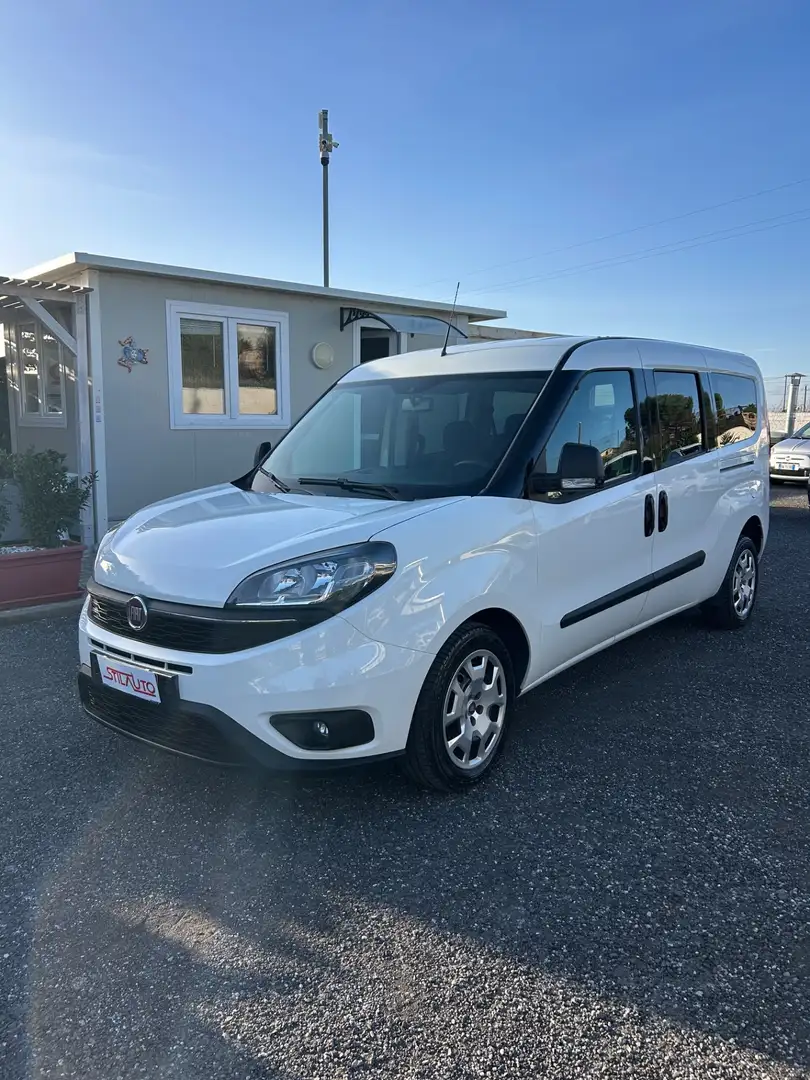Fiat Doblo Doblò 1.6 MJT 105CV S&S PL Combi Maxi N1 Easy Blanc - 1