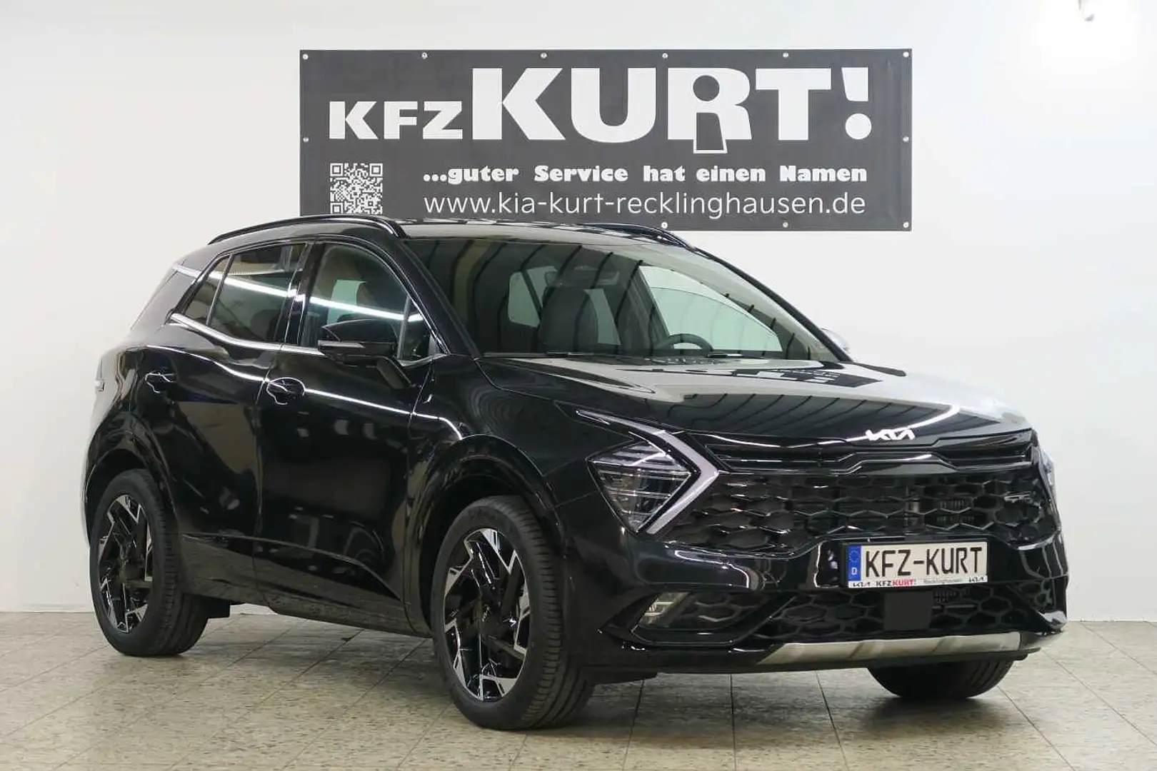 Kia Sportage 1.6 CRDI AWD 48V ISG DCT GT Line! Noir - 1