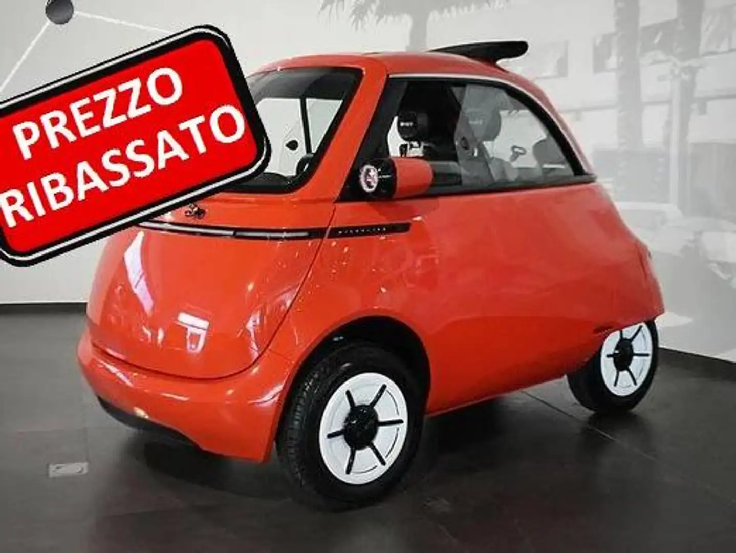Micro Microlino Dolce 10.5 kWh #TETTO APRIBILE Rouge - 1