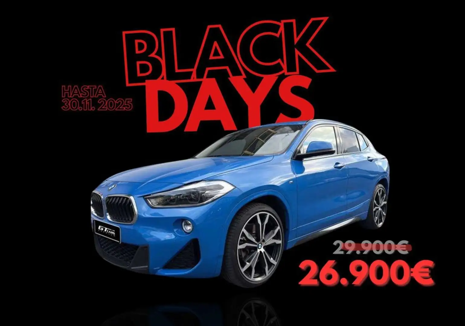 BMW X2 xDrive20d Bleu - 2