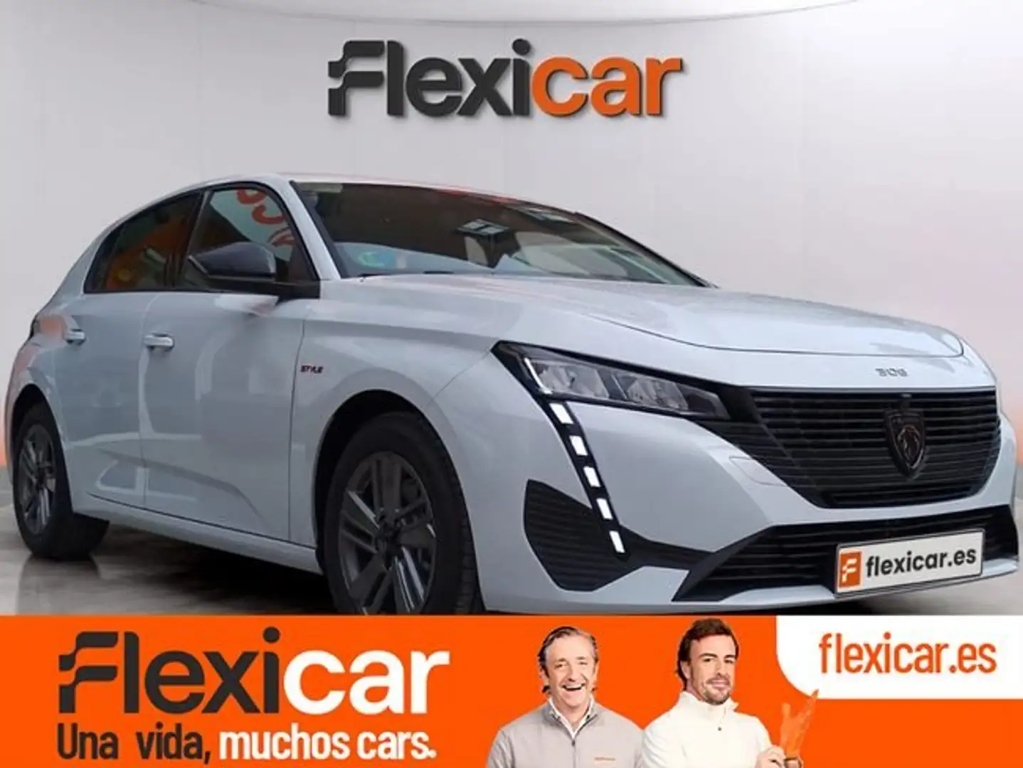 Peugeot 308 5P Allure Hybrid MHEV 136 e-DCS6 Blanco - 1