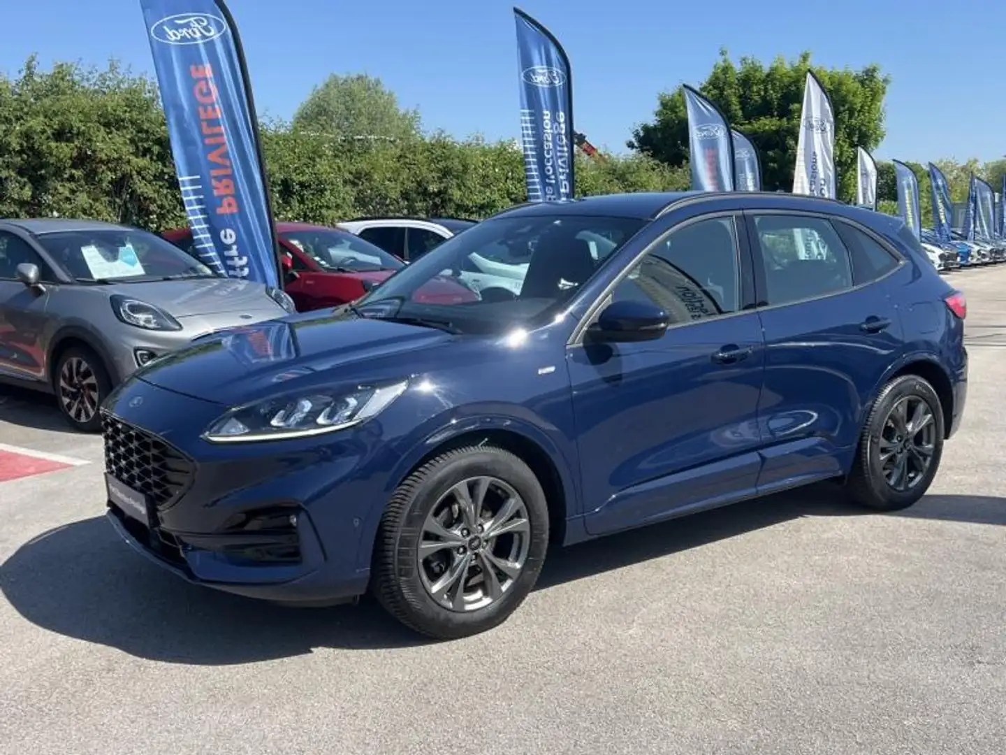 Ford Kuga 1.5 EcoBlue 120ch ST-Line Business Powershift Bleu - 1