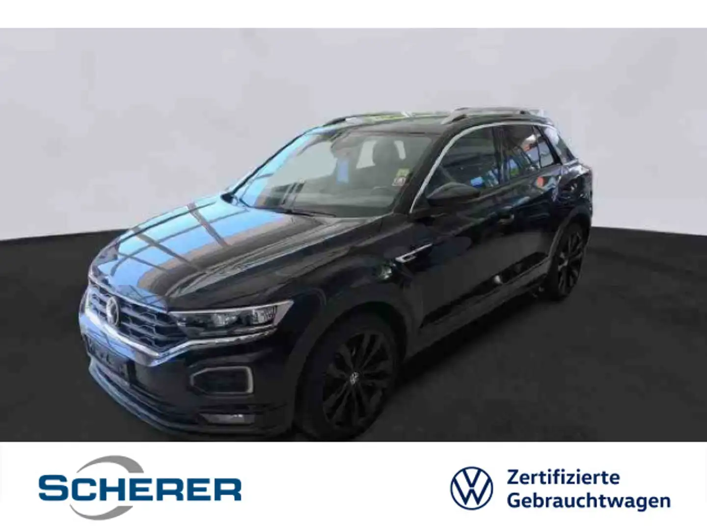 Volkswagen T-Roc T-ROC Sport 1.5 TSI AHK PANO NAVI SITZHEIZUNG Schwarz - 1