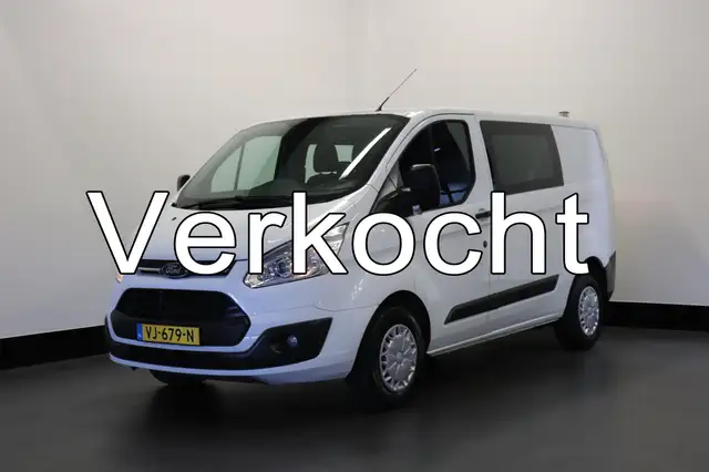 Ford Transit Custom 2.2 TDCI 125PK Dubbel Cabine - Airco - Radio - PDC