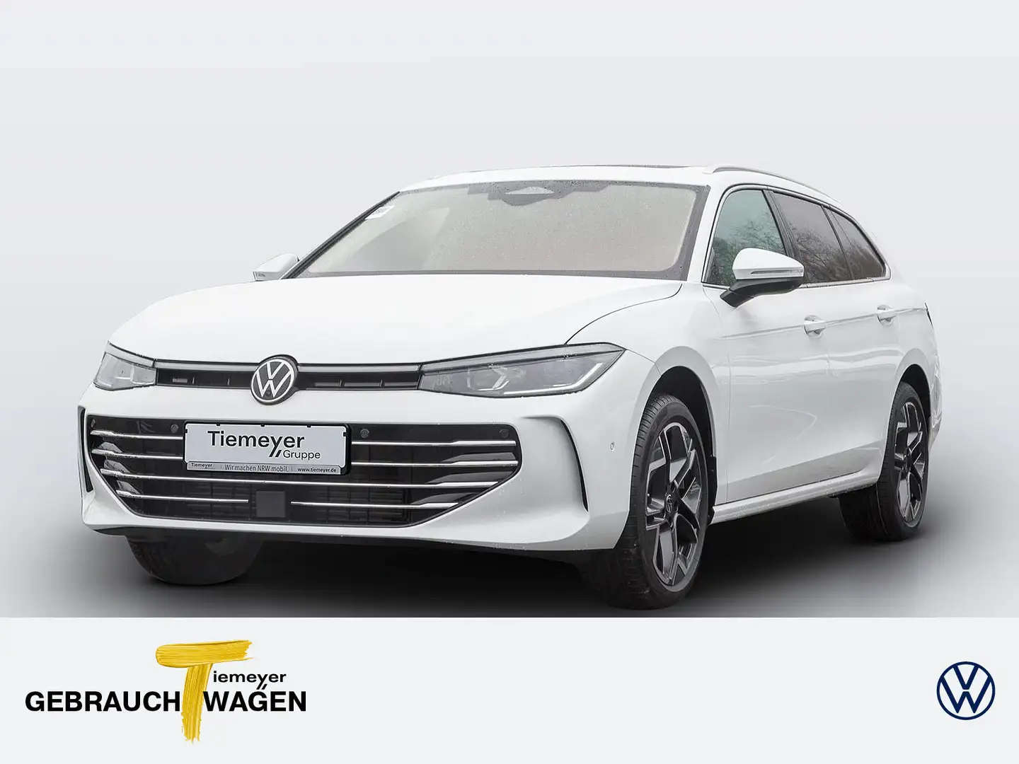 Volkswagen Passat Variant Passat 2.0 TDI SCR DSG ELEGANCE IQ.DRIVE NAVI PA Blanc - 1