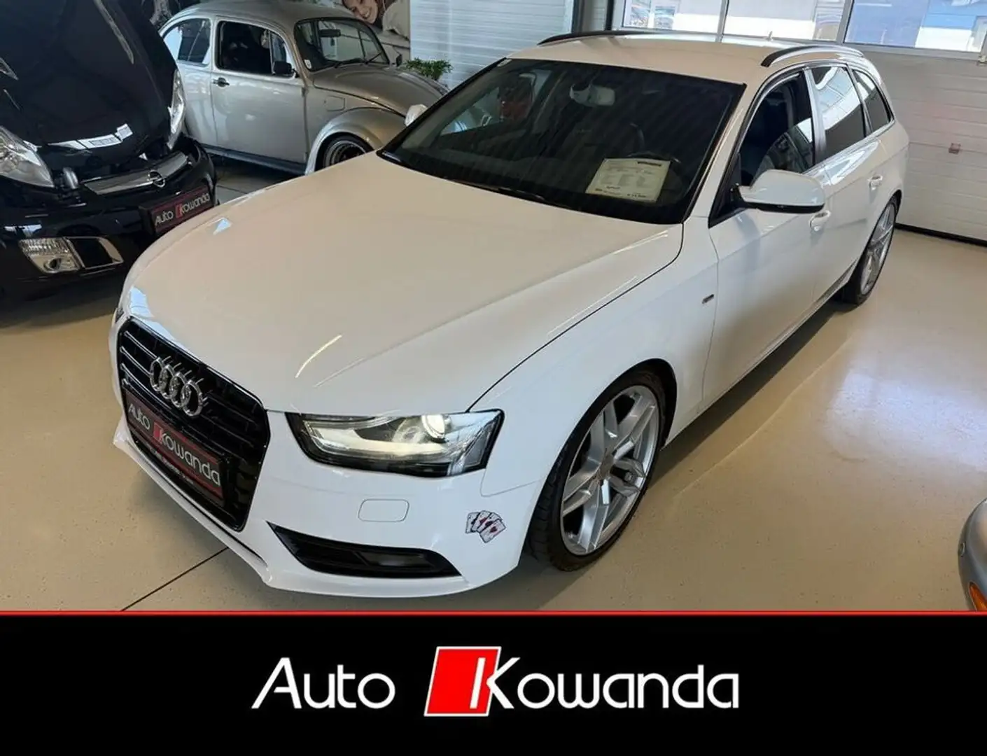 Audi A4 Avant 3,0 TDI S-Line -Super Ausstattung Weiß - 1